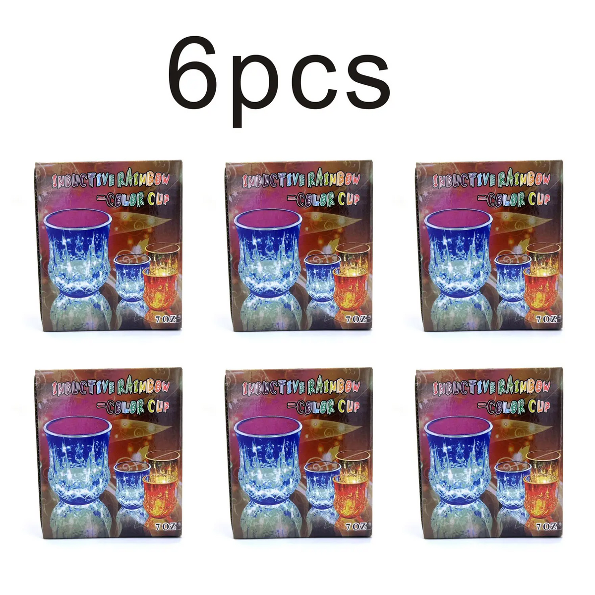 LED Light Up Cups, Liquid-Activated Glowing Plastic Tumblers, 2–6 Pack for Parties, Bars, Christmas & Thanksgiving Gifts