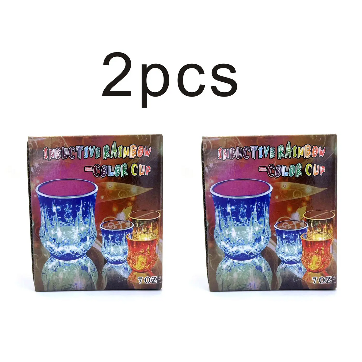 LED Light Up Cups, Liquid-Activated Glowing Plastic Tumblers, 2–6 Pack for Parties, Bars, Christmas & Thanksgiving Gifts